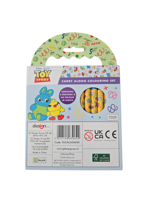 Toy Story Colouring Carry Along