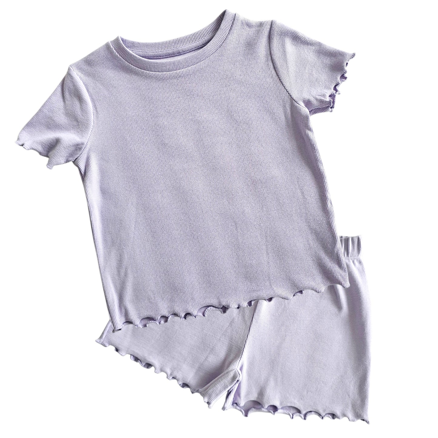 Lilac T-shirt & Short Set