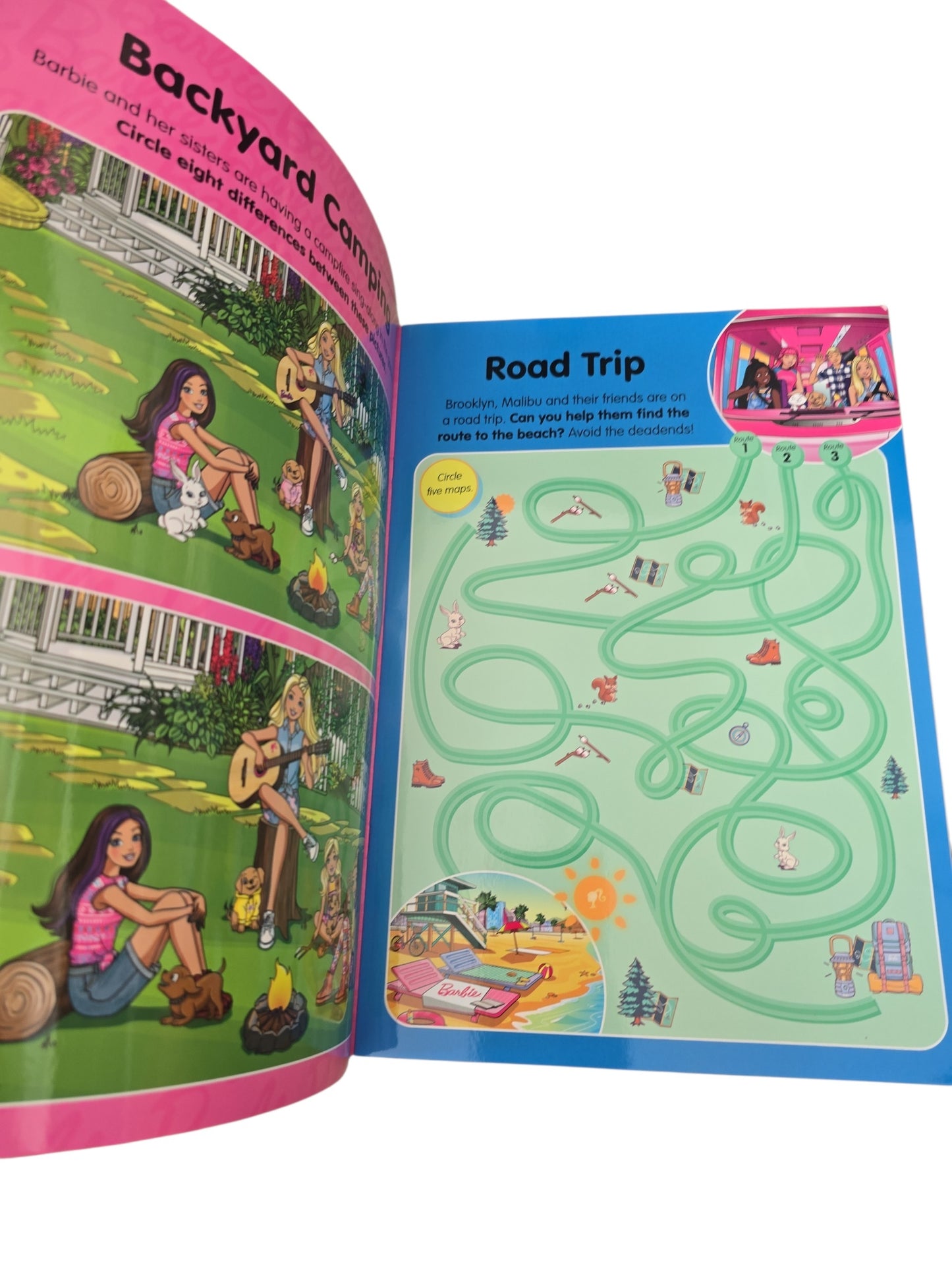 Barbie Wipe Clean Activity Book
