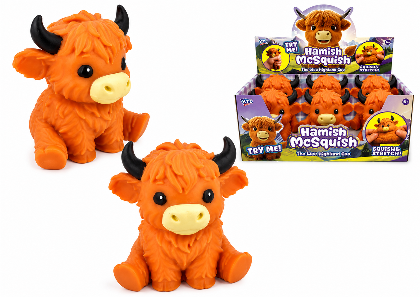 Hamish McSquish Jumbo Highland Cow