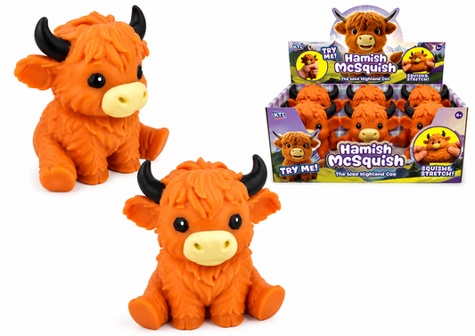 Hamish McSquish Jumbo Highland Cow
