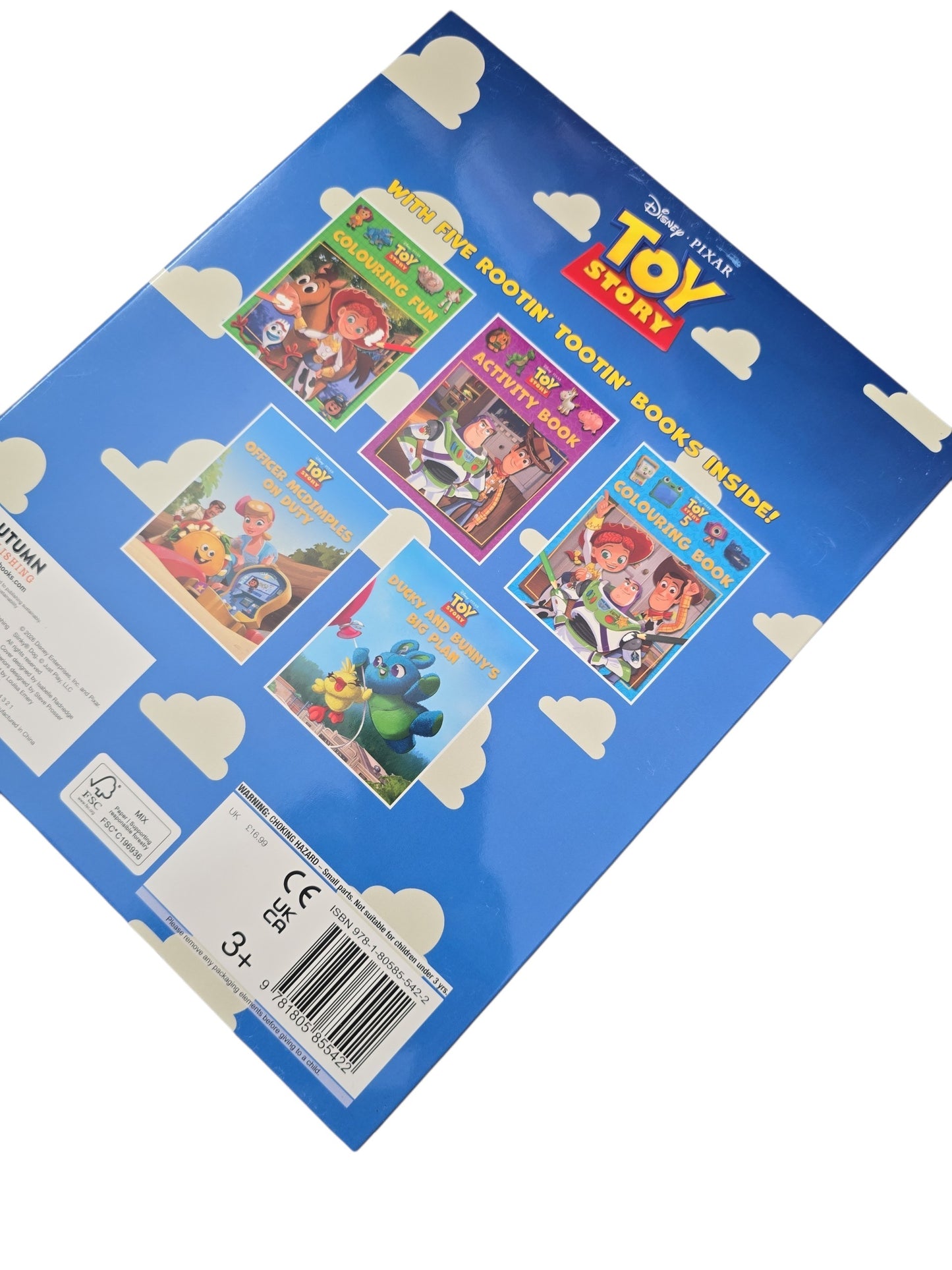 Toy Story Book & Colouring 5 Piece Set