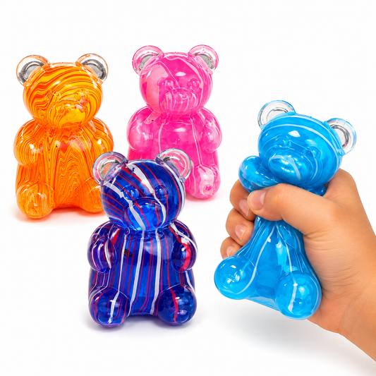 Squishy Marble Gummy Bear