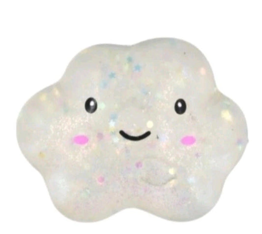 Cute Squishy Glitter Cloud