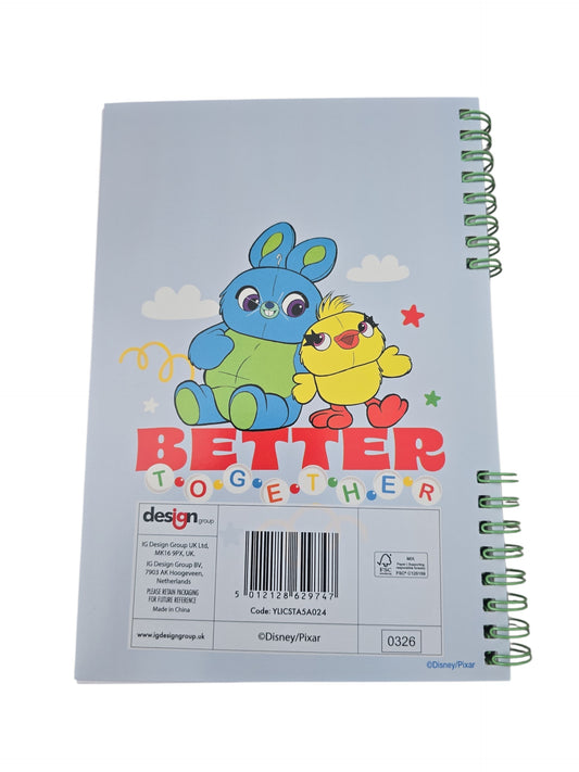 Toy Story "We're all friends here" Spiral Note Pad A5