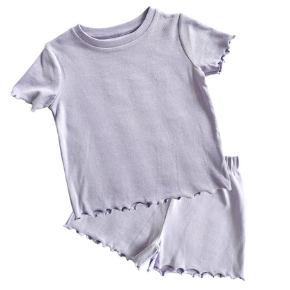 Lilac T-shirt & Short Set