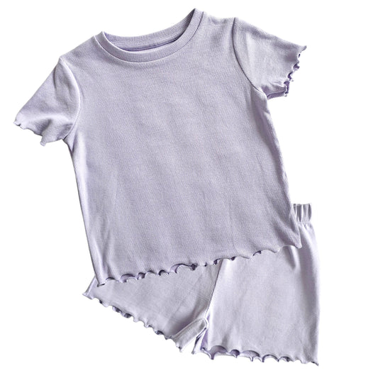 Lilac T-shirt & Short Set