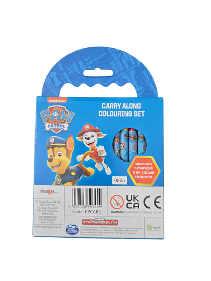 Paw Patrol Colouring Carry Along