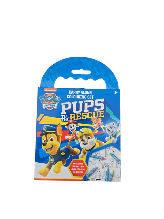 Paw Patrol Colouring Carry Along