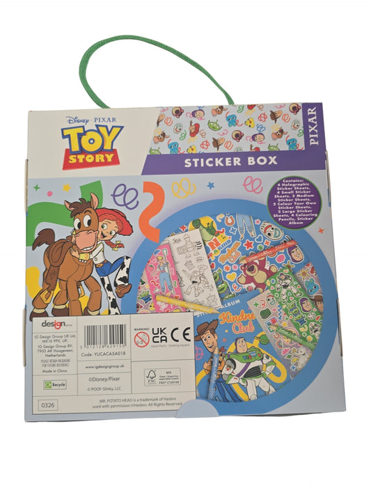 Toy Story Sticker Box