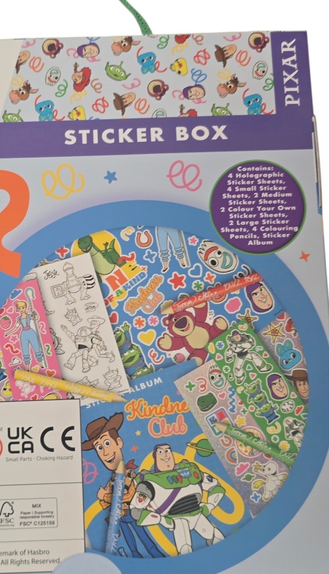 Toy Story Sticker Box