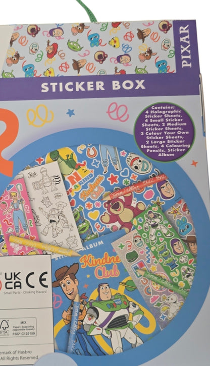 Toy Story Sticker Box
