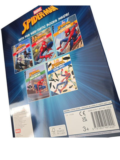 Spiderman Book & Colouring 5 Piece Set