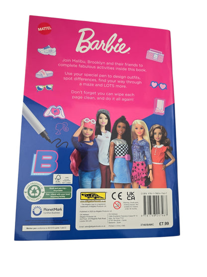 Barbie Wipe Clean Activity Book